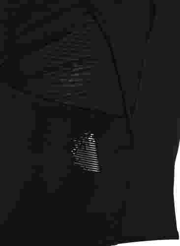 Badedragt med krydset ryg, Black, Packshot image number 3