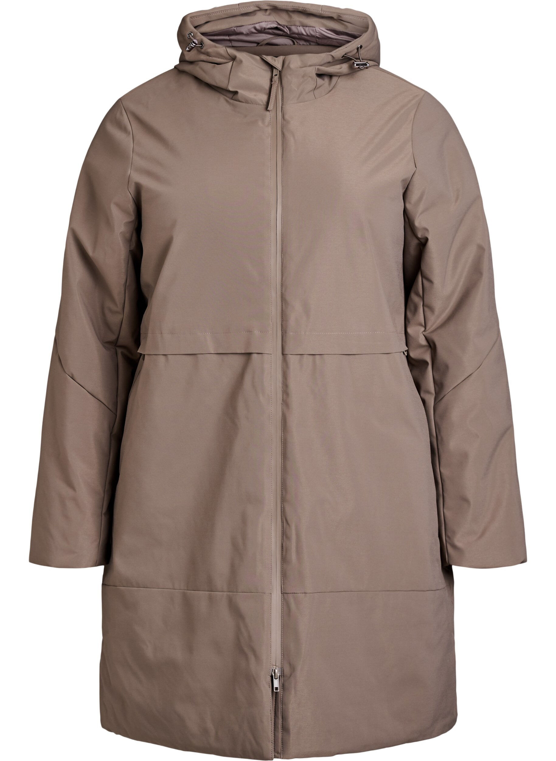 Vinterjakke med justerbar talje