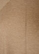 Strikbluse med rund hals og strikket m&oslash;nster, Beige, Packshot image number 2