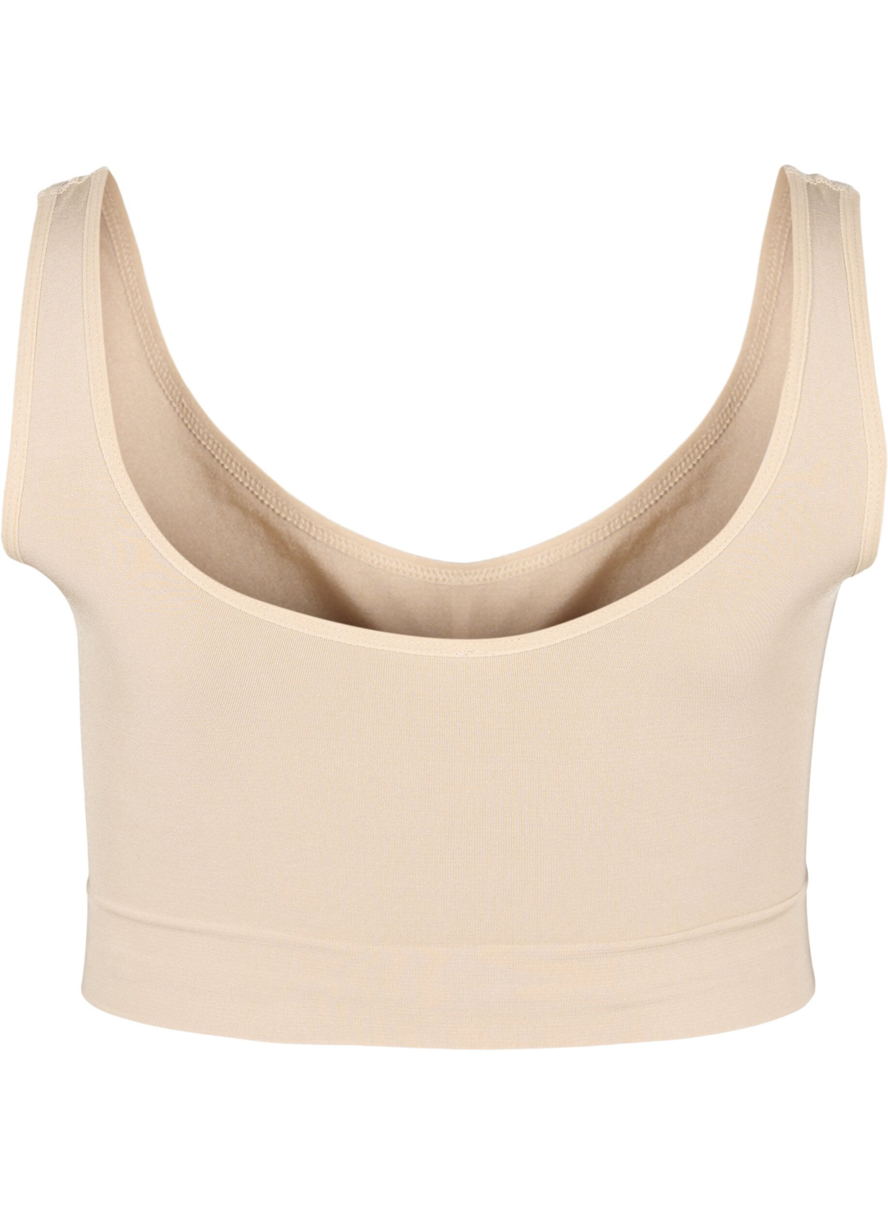 ZizziSeamless bh top, Beige, Packshot image number 1