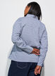 L&oslash;s skjorte med tern og bindeb&aring;nd, Bl&aring;, Model image number 2