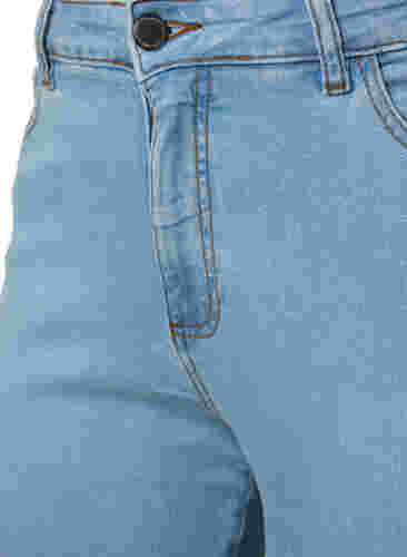 Ellen bootcut jeans med høj talje, Ex Lgt Blue, Packshot image number 2