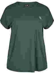 Ensfarvet trænings t-shirt, Green Gables
