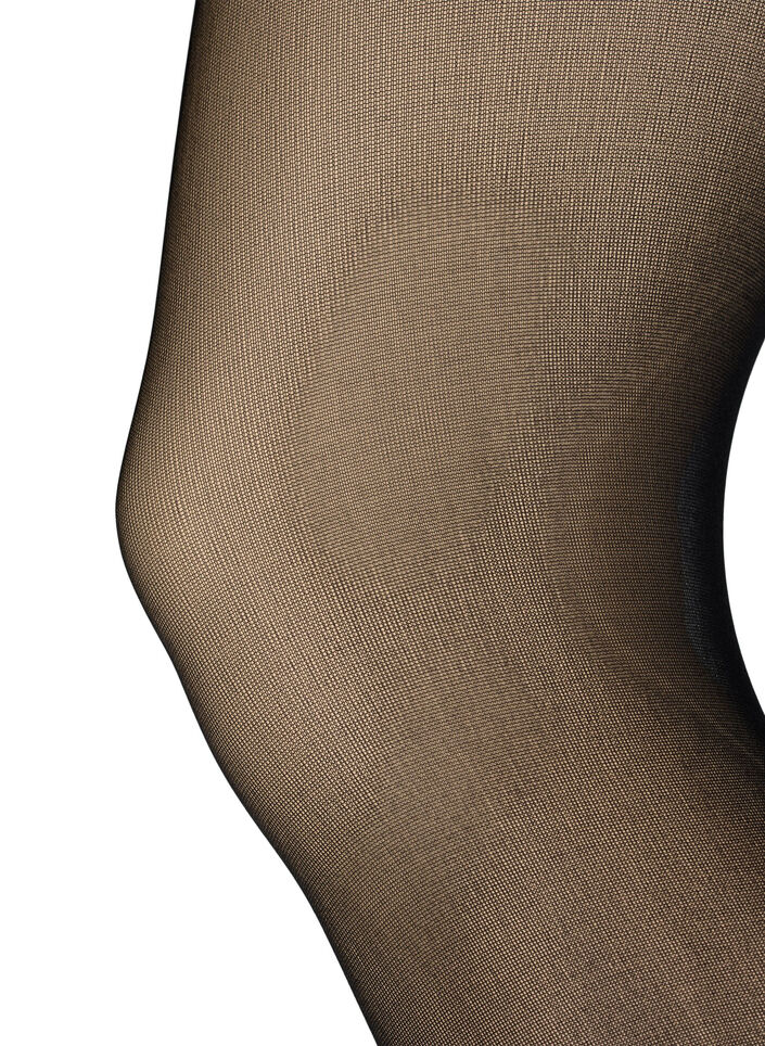 Str&oslash;mpebukser 40 denier med push-up og shape effekt, Sort, Packshot image number 1