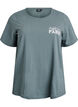 T-shirt med motiv, Gr&oslash;n, Packshot image number 0