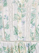Bluse med print og 1/2 &aelig;rmer, Hvid, Packshot image number 2