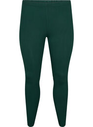 Basis leggings i viskose, Gr&oslash;n