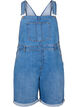 Overalls-shorts i denim, Blå, Packshot image number 0