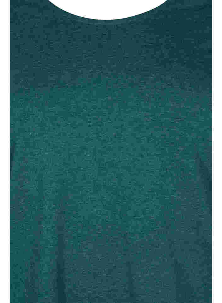 Basis bluse med lange ærmer, Ponderosa Pine Mel., Packshot image number 2