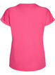 Kort&aelig;rmet t-shirt i bomuldsblanding, Lyser&oslash;d, Packshot image number 1