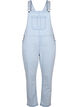 Stribede denim overalls, Bl&aring;, Packshot image number 0