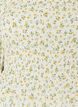 Blomstret sommerkjole i viskose, Hvid, Packshot image number 2
