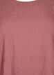 FLASH - Langærmet bluse med rund hals , Rose Brown, Packshot image number 2