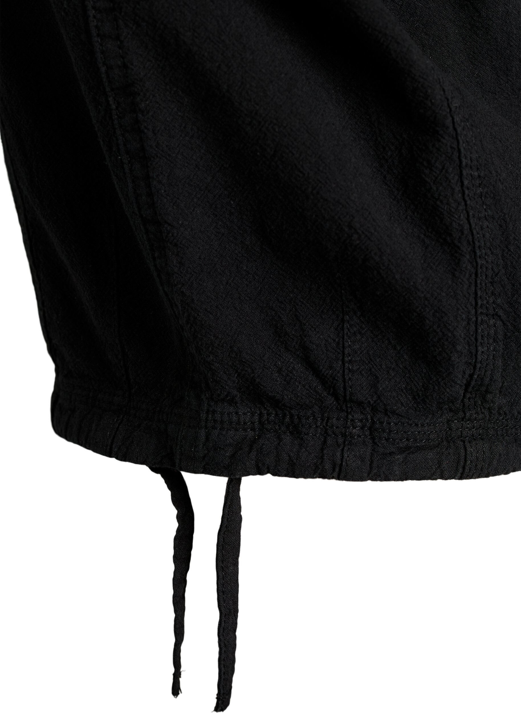 ZizziKnickers i bomuld, Sort, Packshot image number 3