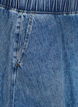 Kort skater nederdel i denim, Bl&aring;, Packshot image number 2