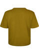 Boxy T-shirt i bomuld, Gr&oslash;n, Packshot image number 1