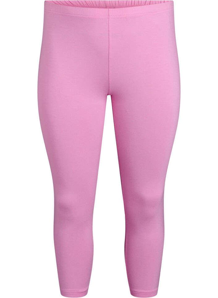 Basis 3/4 leggings i viskose, Lyser&oslash;d, Packshot image number 0