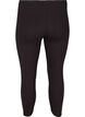 Basis 3/4 leggings med rynkedetalje , Sort, Packshot image number 1
