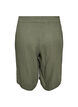 L&oslash;se shorts i bomuldsmusselin med h&oslash;j talje, Gr&oslash;n, Packshot image number 1