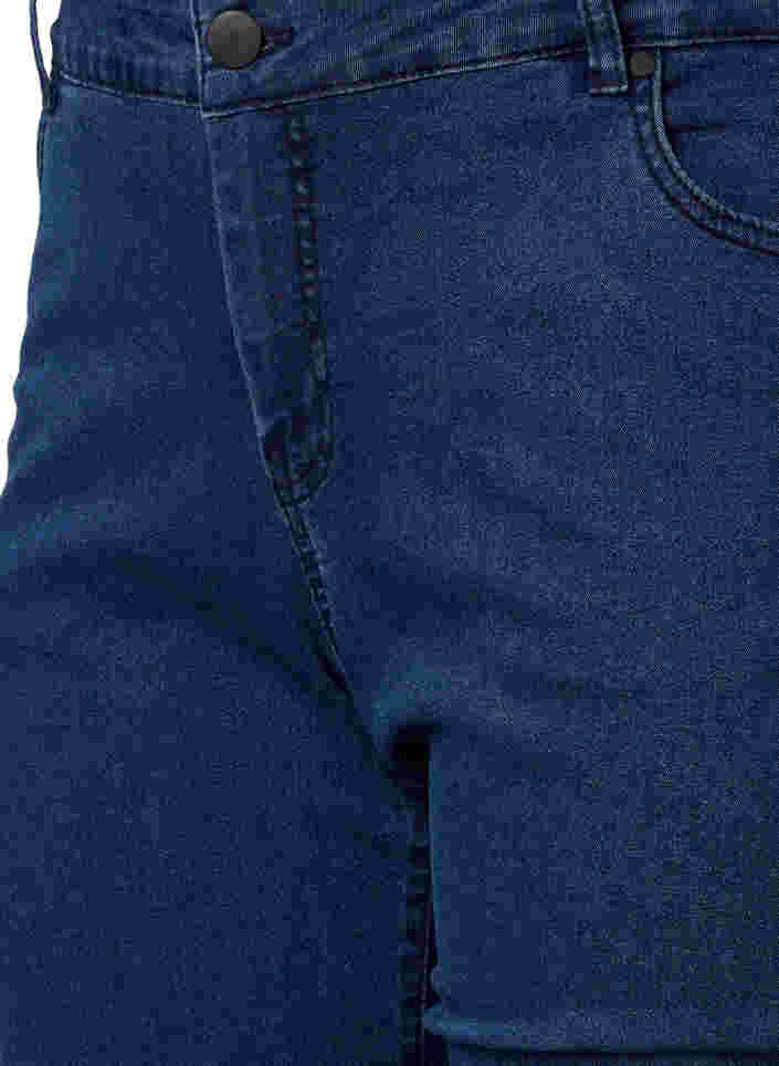 Ekstra slim Sanna jeans med regulær talje, Dark blue, Packshot image number 2