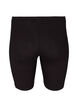 Ensfarvede basis cykelshorts, Sort, Packshot image number 1