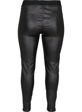 Lange glimmer leggings, Black w/glitter, Packshot image number 1