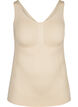 Shapewear top med brede stropper, Beige, Packshot image number 0