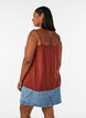 Strop top i viskose, R&oslash;d, Model image number 2