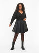 Viskose strikbluse med glimmer, Black w. DTM Lurex, Model image number 3