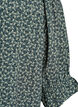 Skjortebluse med 1/2 &aelig;rmer, Gr&oslash;n, Packshot image number 3