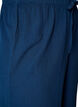 L&oslash;se pyjamasbukser i bomuldsmusselin, Bl&aring;, Packshot image number 3