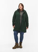 Softshell jakke med aftagelig h&aelig;tte, Gr&oslash;n, Model image number 1