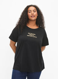 FLASH - T-shirt med motiv, Black Lips, Model