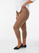 Basis 3/4 leggings i viskose, Brun, Model image number 0