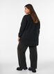 Lang strikbluse med kugleknapper, Gr&aring;, Model image number 2