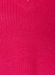 Lang ribstrikket bluse med V-hals, Lyser&oslash;d, Packshot image number 2