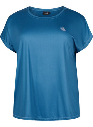 Kortærmet trænings t-shirt , Blue Wing Teal, Packshot image number 0