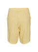 L&oslash;se shorts i bomuldsmusselin med h&oslash;j talje, Gul, Packshot image number 1
