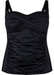Draperet tankini, Sort, Packshot image number 0