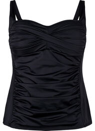 Draperet tankini, Sort