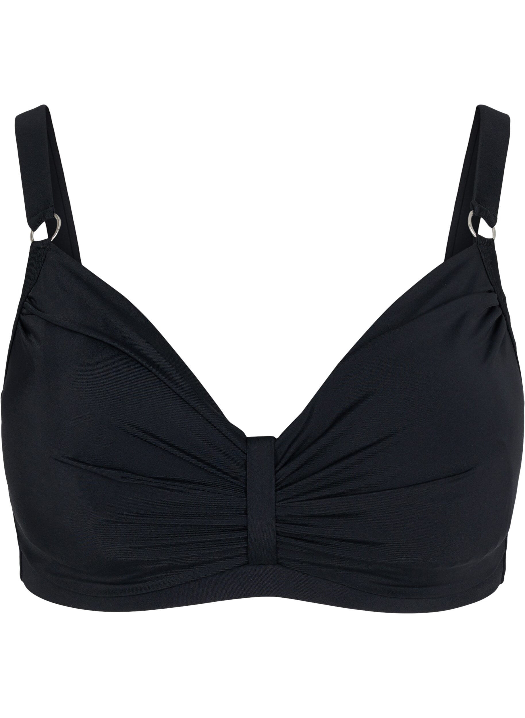 Bikini b&oslash;jle bh med draperinger