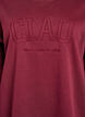 Sweatshirt med broderet Milano-motiv, Mørk Bordeaux, Packshot image number 2