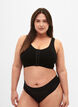 Seamless bh med lukning foran, Black, Model image number 2