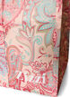Shoppingbag med lynl&aring;s, Lyser&oslash;d, Packshot image number 2