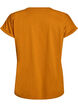 Kort&aelig;rmet t-shirt i bomuldsblanding, Orange, Packshot image number 1