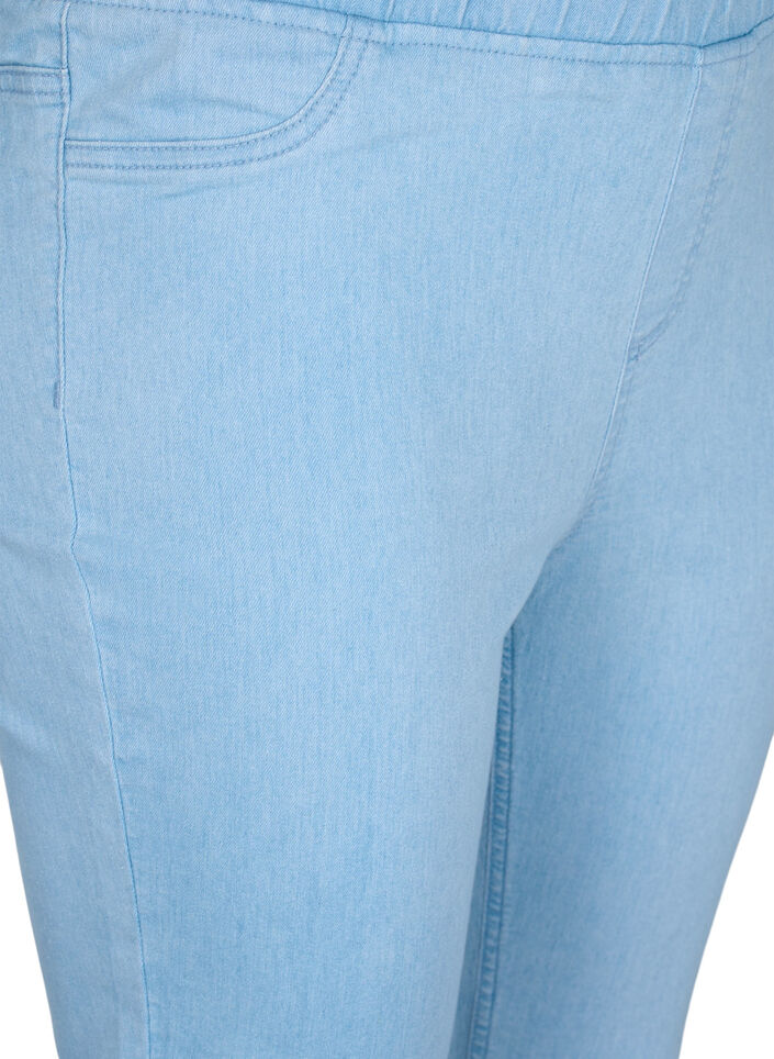 Jeggings med lommer, Light blue, Packshot image number 2