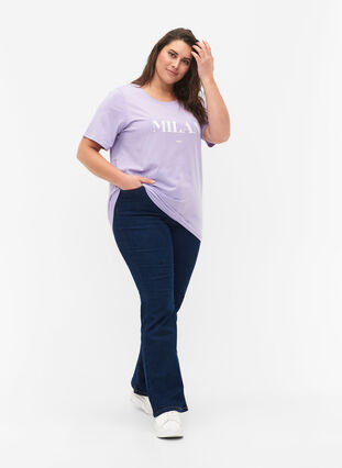 FLASH - T-shirt med motiv, Lavender, Model image number 2