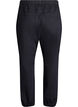 Denimjoggers med lommer, Sort, Packshot image number 1
