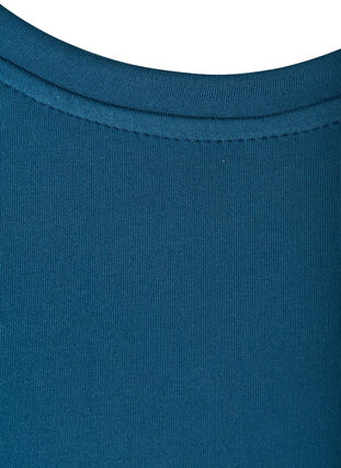 Ensfarvet trænings t-shirt, Limoges, Packshot image number 2