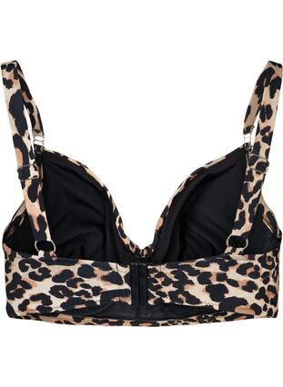 Bikini overdel med leo print, Leopard Print, Packshot image number 1
